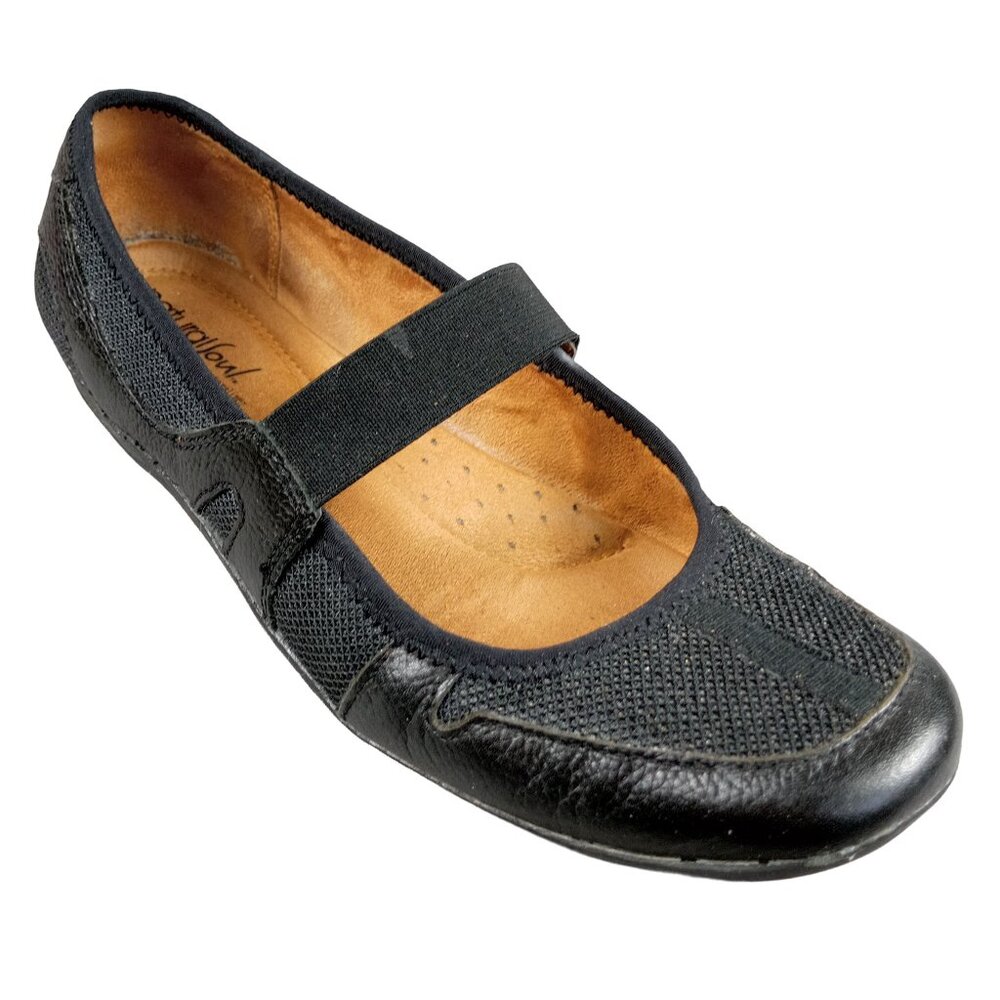 Natural Soul by Naturalizer Women's Black Sz 8.5 Friday Shoes - Mary Jane Flats